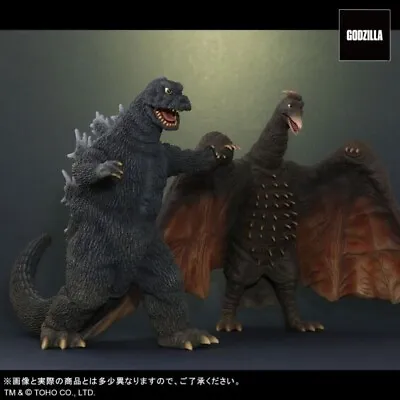 Godzilla 1965 & Rodan 1965 Painted Figures Set X-Plus Toho Large Monster Series • $1298.99