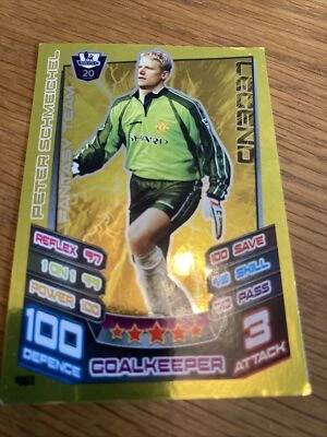 £0.50 • Buy Match Attax Legend Peter Schmeichel 100 Club Good Condition, Bargain Start Price