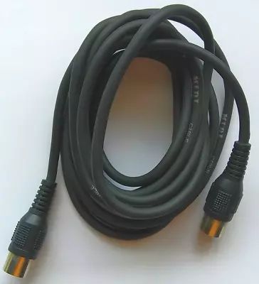 TMP MIDI To MIDI 10 Foot Cable In Very Good Condition For Keyboards Modules Etc • $8.49