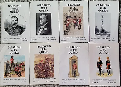 Soldiers Of The Queen Magazine Vintage 12 Lot #69-88 Victorian Military Society • $75