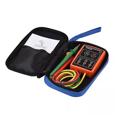 Phase Tester Portable 3 Phase Rotation Tester Phase-sequence Meter C8C6 • $19.98