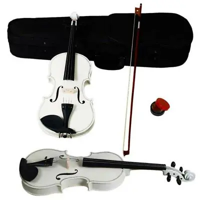 4/4 Full Size Acoustic Violin Fiddle Set With Case Bow Rosin For Student Adult • $45.99