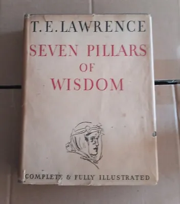 Seven Pillars Of Wisdom T.E. Lawrence First U.S. Trade Edition 1935 Hardcover DJ • $65