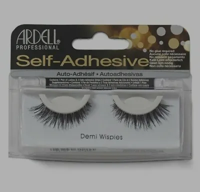 £4.99 • Buy Ardell Self-Adhesive False Eyelashes Demi Wispies - With 2 Adhesive Strips