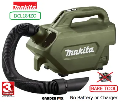 BARE TOOL - MAKITA DCL184ZO - Carry VACUUM CLEANER - 0088381758505 ZTD • £84.99