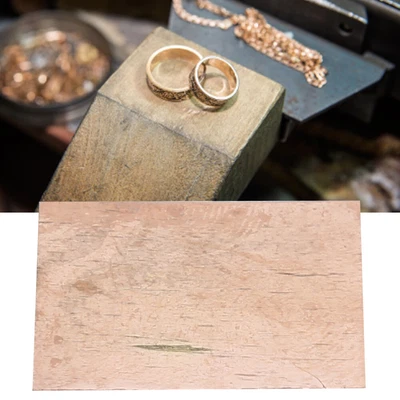 £20.32 • Buy 18K Rose Gold Solder Plate Soldering Plate Jewelry Making (Low Melting Point BST