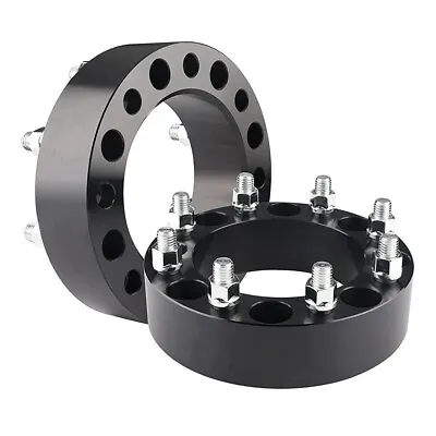2x 2 Inch 8x170 Wheel Spacers 14x2 Fits Ford F-250 F-350 Super Duty Excursion • $54.99