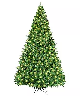 9ft Prelit Christmas Tree Artificial Holiday Xmas Tree With 700 Warm White Light • $279.99