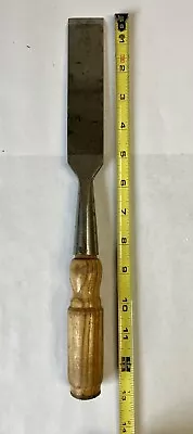 Buck Bros Cast Steel Mortise Socket Chisel 1-1/4” / 13” OAL • $0.99