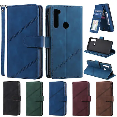 Leather Wallet Holder Flip Stand Case Cover For Xiaomi 10T Lite Redmi 9 8 7 9A • $14.29