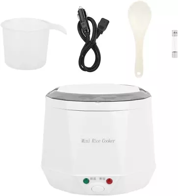 1.6L Mini Rice Cooker 30 Minutes (2 Cups) Portable Travel Steamer Small Remova • $122.01