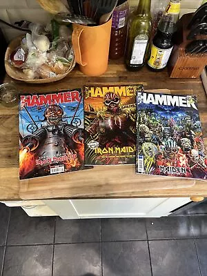 Metal Hammer Magazine - Iron Maiden Bundle / 259 282 295 • £25