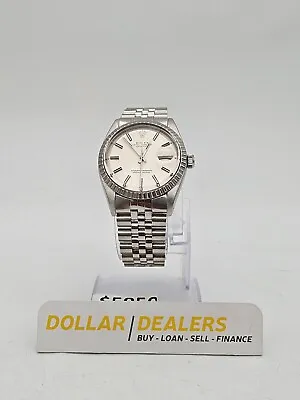 1973 Rolex Oyster Perpetual Datejust 1601 Cal.1570 36mm Stainless Steel Watch • $5950