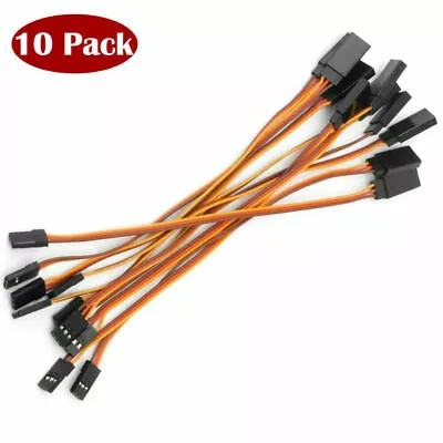 150mm JR Servo Extension Lead Wire Cable RC Futaba Spektrum (Male To Female) USA • $9.45