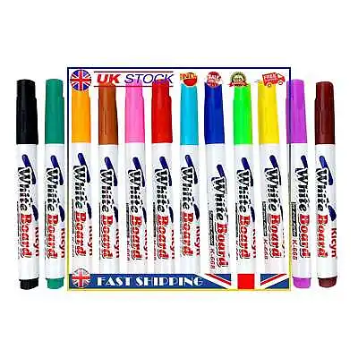 £6.90 • Buy Magical Water Painting Pen Erasable Drawing Whiteboard Floating Pen (12pcs) #gib