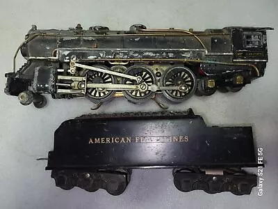 Vintage American Flyer 2-6-4 Steam Locomotive & Tender • $102