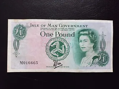 Isle Of Man 1 Pound 1983 • $20