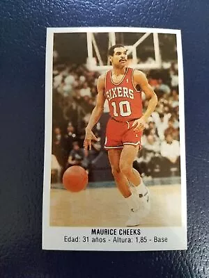 Maurice Cheeks Philadelphia 76ers #137 Spanish CONVERSE Sticker NBA Basketball • $4.99