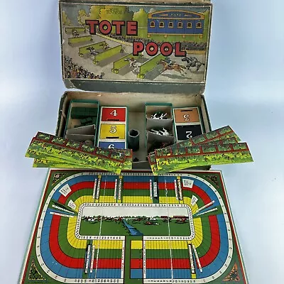 Vintage Chad Valley Tote Pool Horse Racing Game • £49