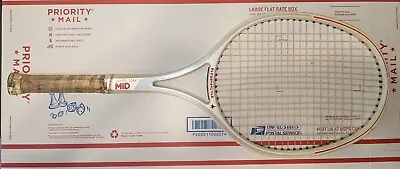 Kneissl White Star MID 4 1/4  Classic / Collectible 1980's Tennis Racquet !!! • $44.95