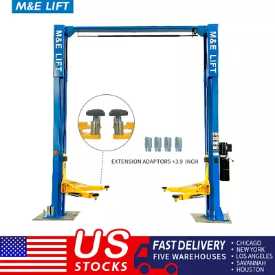 M&E 2 Post Lift 11000lbs Two Post  Auto Lift Auto Truck Hoist Super Quality • $2499