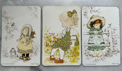 $6 • Buy Sarah Kay Original Valentine Publishing Vintage Swap Cards X 3