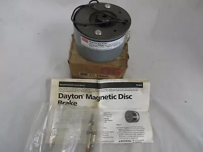 Dayton 5X400 Magnetic Disc Brake 3/8 & 3/4Ft Lbs 115V 60Hz Used In Box Free Ship • $50