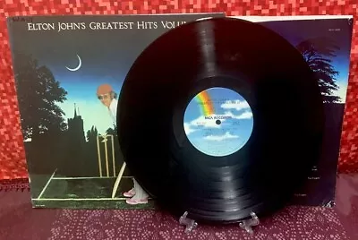 1980 Elton John “Elton John Geatest Hits Volume II” MCA-5225 Reissue LP (NM/EX) • $15