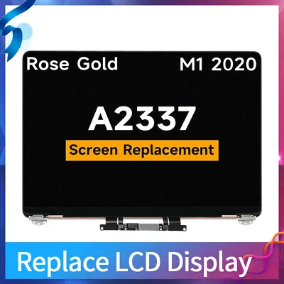 $239 • Buy New LCD Screen Display Assembly Rose Gold For MacBook Air 13.3  M1 A2337 2020