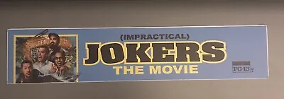 Impractical Jokers The Movie Original 3”x12”  Theater Mylar Small Poster Banner • $13