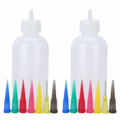 £4.95 • Buy 5Pcs Jam Painting Squeeze Bottles With Nozzles DIY Frosting Sauce Cake Decor HQ
