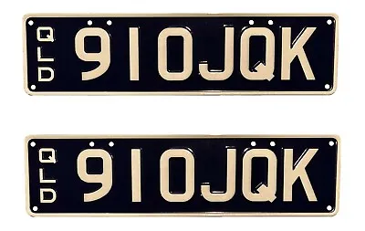 Number Plates Personalised POKER Hold'em Straight SEQUENTIAL 910JackQueenKing • $1999.99