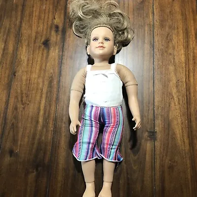 My Twinn Doll Pink Lavender Blue Eyes Light Brown Medium Hair 18 Inches • $49.99