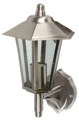 Lantern Wall Light E27 Lamp IP44 - PEL01631 • £24.09