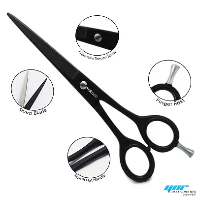 £4.95 • Buy Professional Hairdressing Scissors Barber Salon Hair Cutting Razor Sharp Blades 