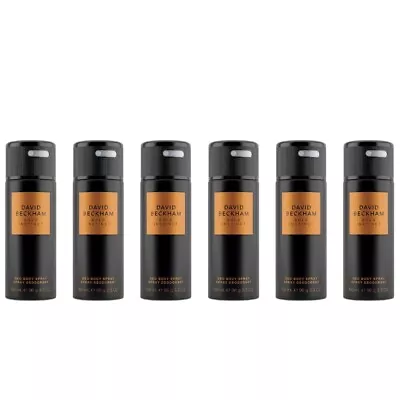 David Beckham Deo Body Spray Bold Instinct 150ml X 6 • £19.18