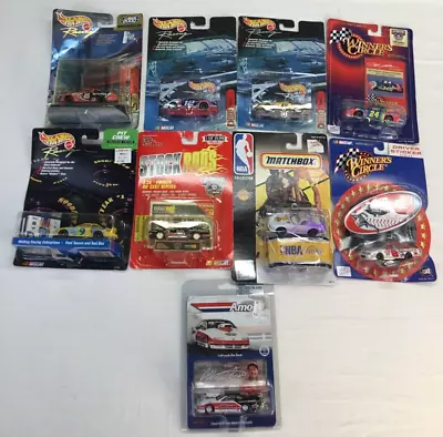 Lot Of 9 Diecast Cars- Includes 4 Hot Wheels 2 Winner's Circle And More • $13.49