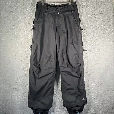 Nike ACG Snow Pants Storm Fit VTG Black Ski Snowboard Baggy Outdoor Mens M • $46.99