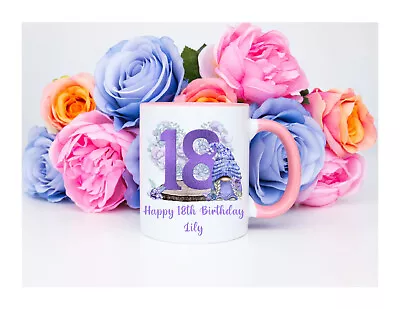 £7.59 • Buy Personalised 16th 18th 21st Gonk Gonks Daughter Birthday Present Cup Mug Gift