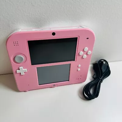 Nintendo 2DS - Pink & White - Free Tracked Postage! • $199