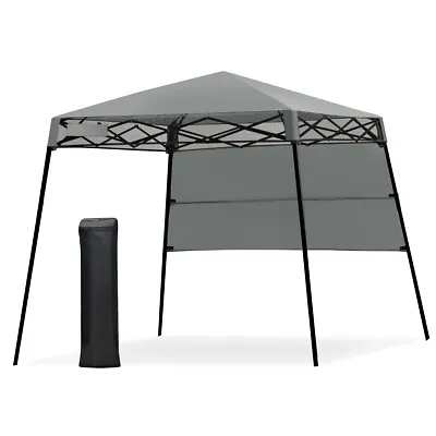 $81.95 • Buy 7ft Pop Up Gazebo Party Marquee Outdoor Wedding Event BBQ Tent Side Shade Canopy