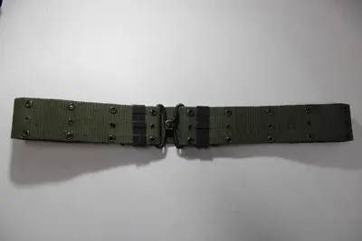 US Military Issue Vietnam Era Canvas Pistol Belt Web Belt BA2A • $39.95