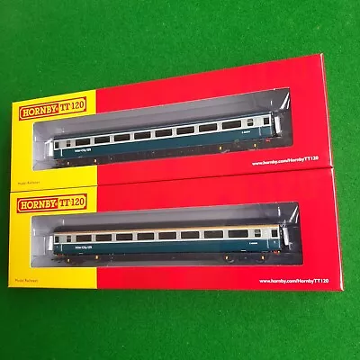 Hornby TT:120  TT4023A BR Intercity Mk3 TS Coach & TT4025A Mk3 TF Coach • £62