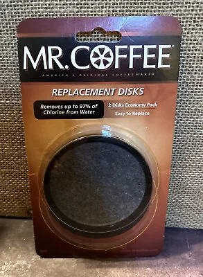 2 Pack MR. COFFEE  Water Filter REPLACEMENT DISC New Sealed • $7