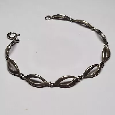 Sterling Silver Kit Heath Signed 7  Bracelet Dated 2000 7.94g • £34.99