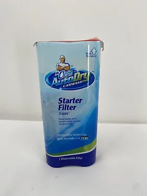 New Mr. Clean Auto Dry Car Wash Starter Filter 3 Uses 1 Disposable Filter • $14.77