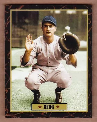 Moe Berg '37 Boston Red Sox Ultimate Baseball Collection #33 / NM+ Cond. • $8.95