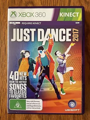 Just Dance 2017 (Microsoft Xbox 360) PAL • $59.95