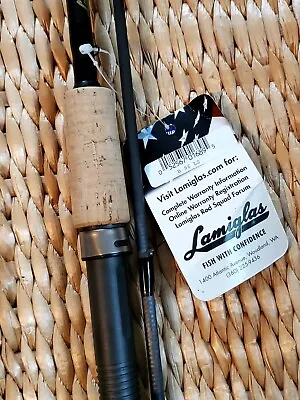 New Lamiglas Cascade Pro Northwest Light 9'6  2pc 6-10lb Spinning Rod USA • $160