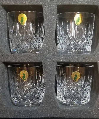 Waterford Classic Lismore 8oz Tumbler Tumblers Old Fashioned Set 4 Boxed 165027 • $352